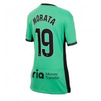 Atletico Madrid Alvaro Morata #19 Tredjeställ Dam 2023-24 Kortärmad